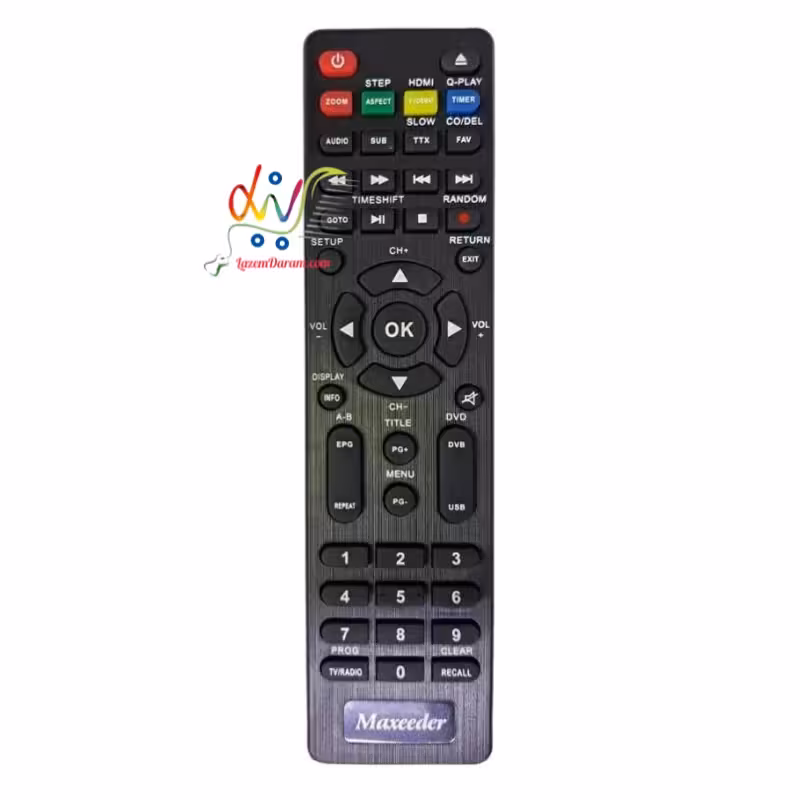 کنترل گیرنده دیجیتال مکسیدر کمبو