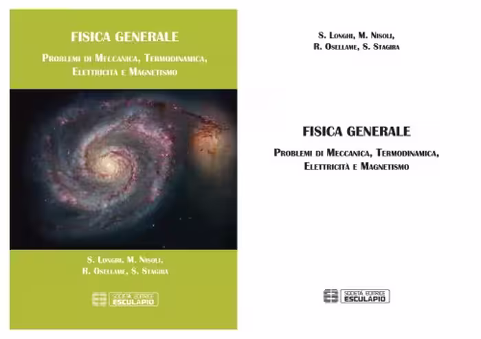 خرید و دانلود نسخه کامل کتاب Fisica generale : problemi di meccanica, termodinamica, elettricità e magnetismo