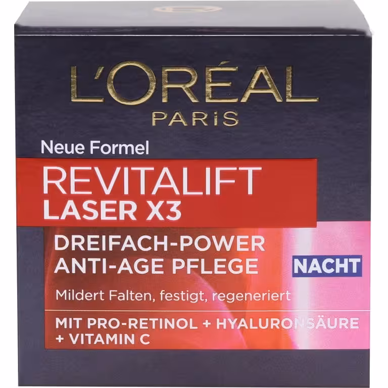 کرم شب ضد پیری و جوانساز رویتالیفت لورال  L’ORÉAL PARIS REVITALIFT