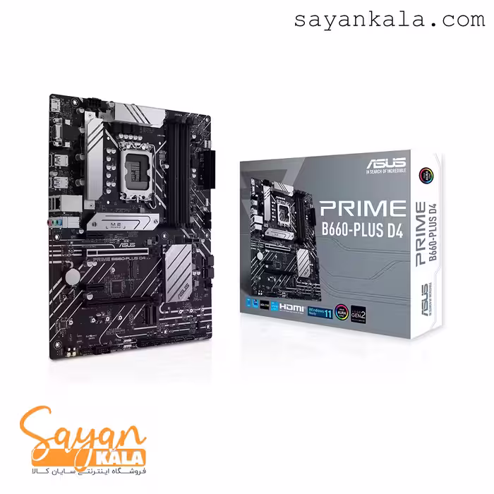 مادربرد ایسوس مدل MOTHERBOARD ASUS B660 Prime PLUS