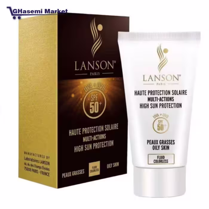 ضد آفتاب بی‌رنگ پوست خشک SPF 50 لانسون 40ml