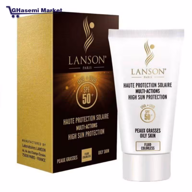 ضد آفتاب بی‌رنگ پوست خشک SPF 50 لانسون 40ml