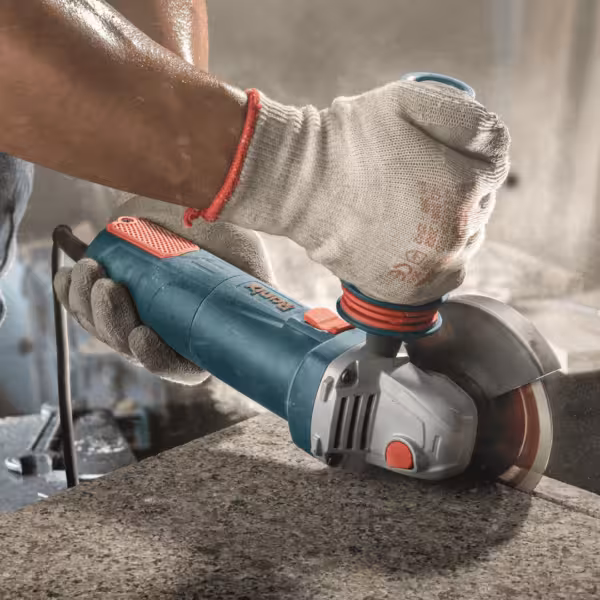 مینی فرز برقی 115 میلی متری  1100 وات دیمردار همراه با کیف رونیکس کد 3100