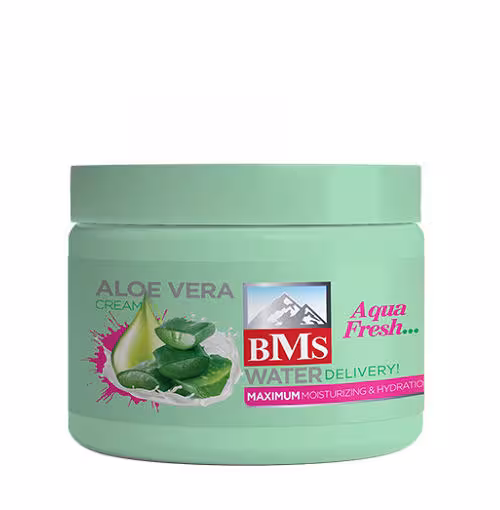 کرم مرطوب کننده کاسه ای بی ام اس مدل آلوئه ورا حجم 200 میلی لیتر
