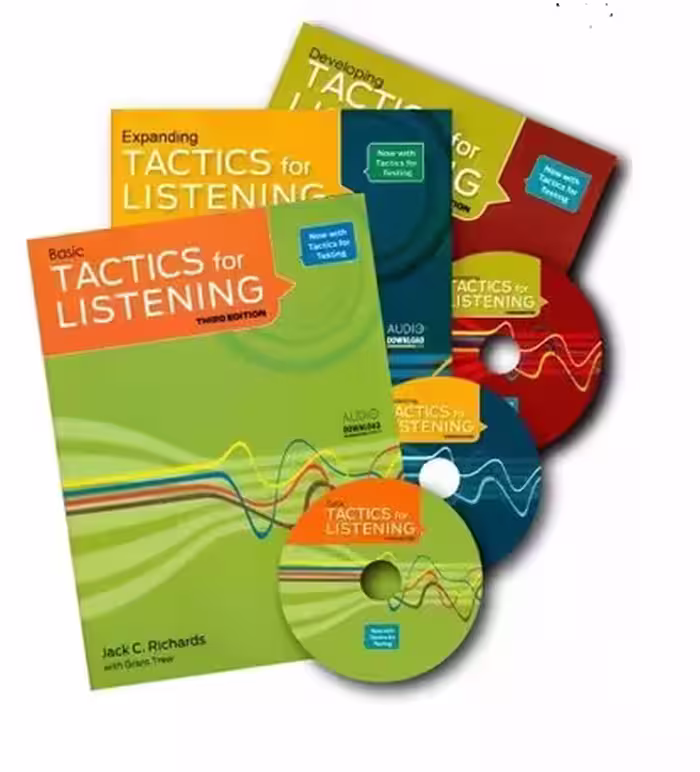 مجموعه 3 جلدی تکتیس فور لسینینگ | کتاب انگلیسی Tactics for Listening