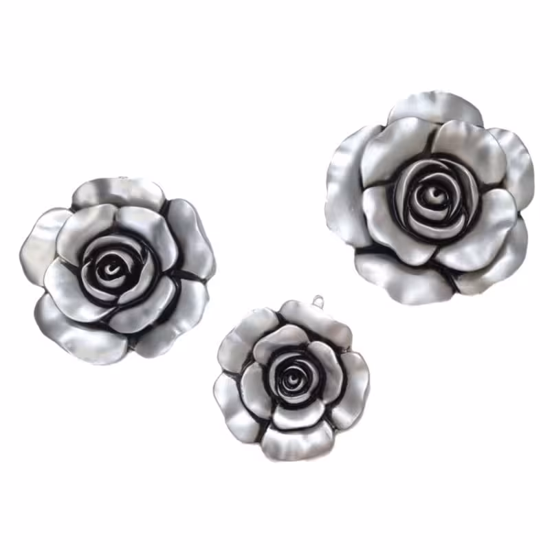 دیوارکوب طرح گل مجموعه سه عددی