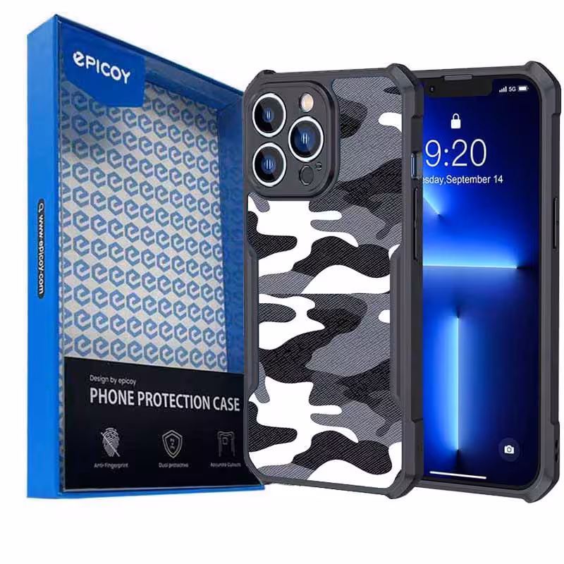 کاور گوشی اپل iPhone 12 Pro اپیکوی مدل Xundd Camouflage