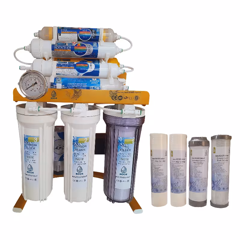 دستگاه تصفیه آب نور مدل A gold m900 به همراه فیلتر بسته 4 عددی
