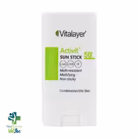 ضد آفتاب استیکی اکتیویت SPF50 ویتالیر 15 گرم