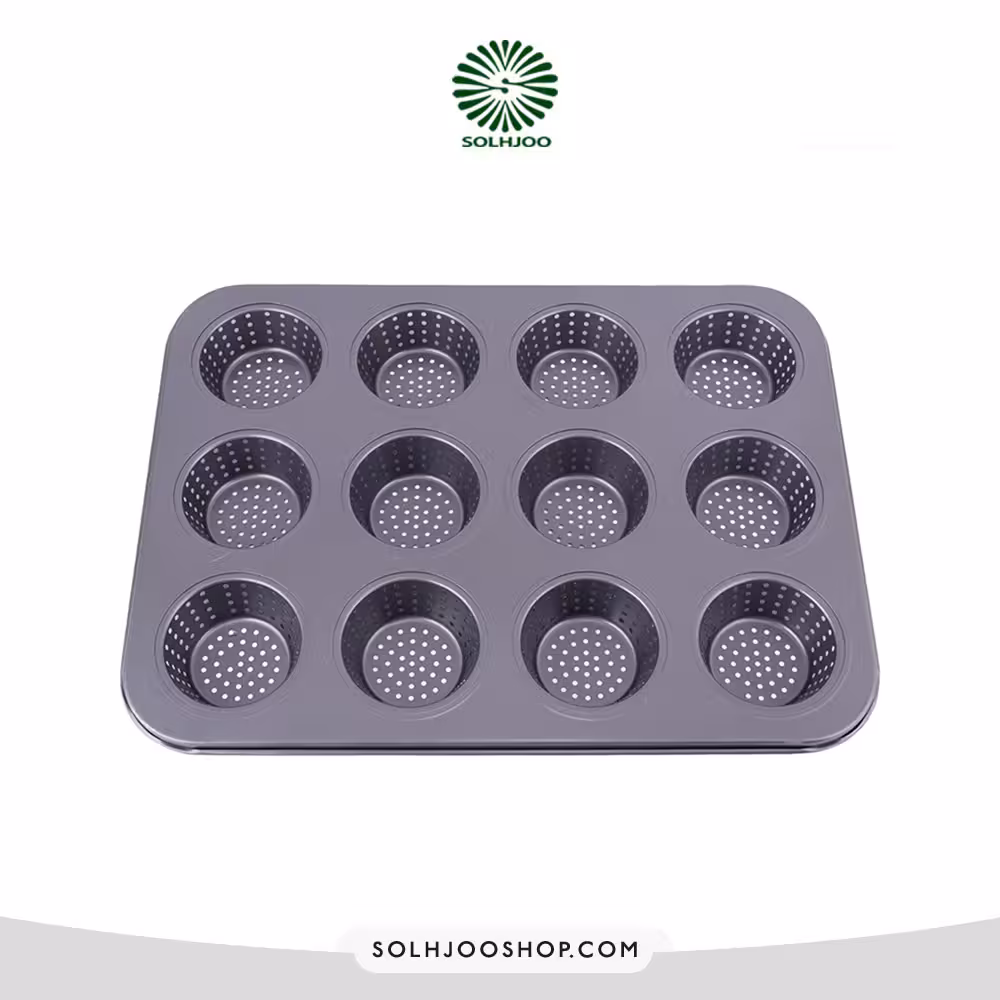 قالب تفلون مافین توری 12 خانه قطر 6