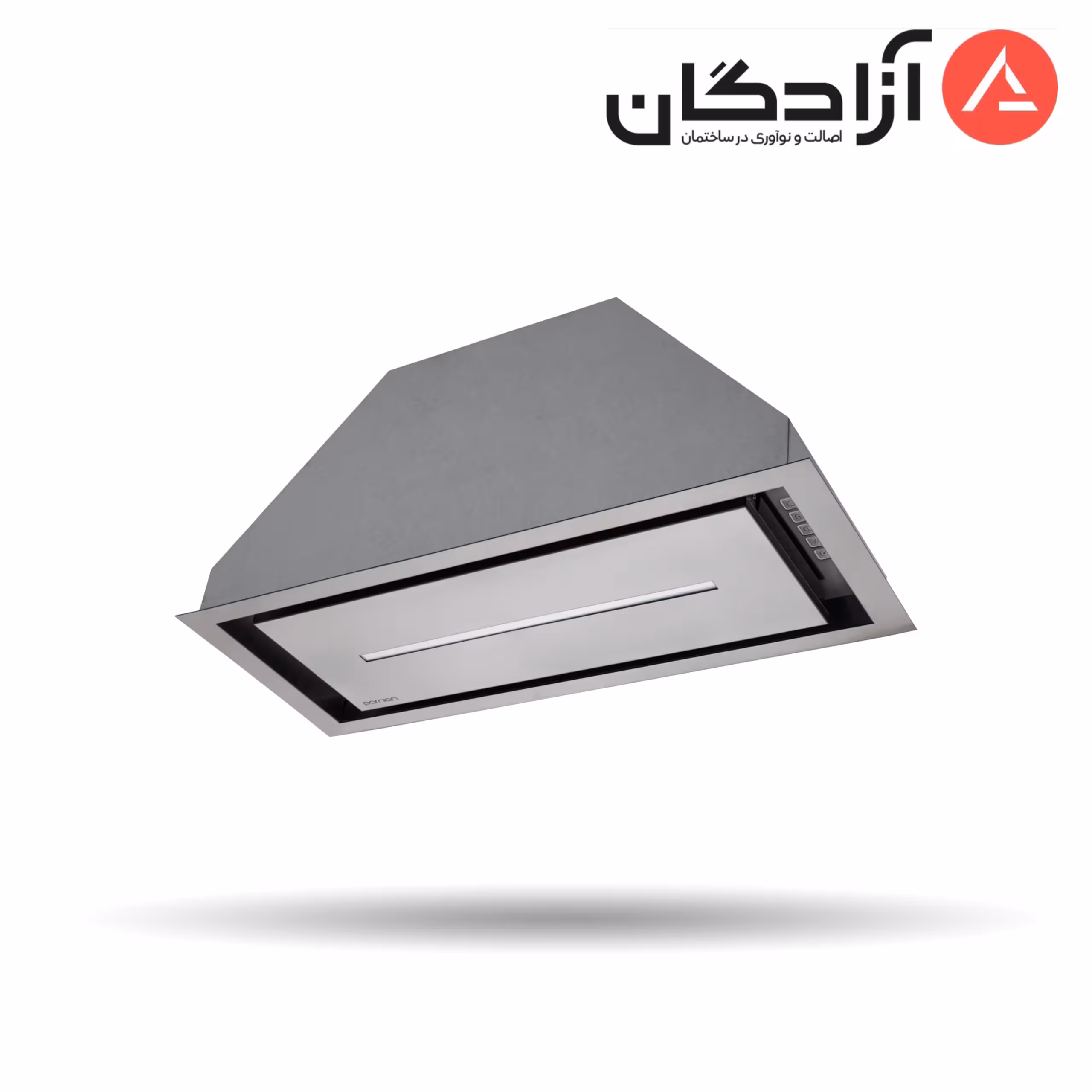 هود شیشه ای پرنیان استیل مدل PH4706