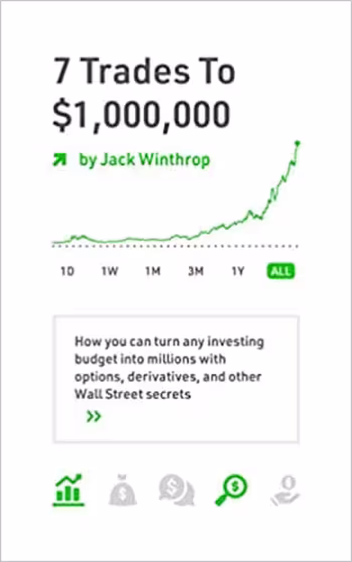 خرید و دانلود نسخه کامل کتاب 7 Trades to a Million: How you can turn any investing budget into millions with options, derivatives, and other Wall Street secrets[2020] -   pdf