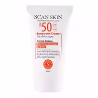 اسکن اسکین کرم ضد آفتاب ضد لک SPF50 مناسب انواع پوست 40 میلی لیتر  - داروکاو