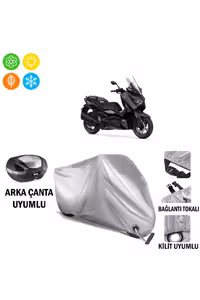چادر موتورسیکلت YAMAHA XMAX 250 TECH MAX TARGET MOTORCYCLE BRANDA CONNECTION قفل سازگار autoEs