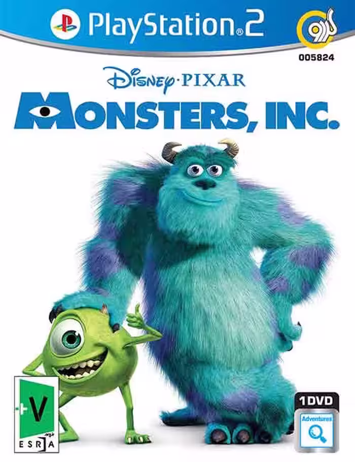 بازی Disney Pixar Monsters Inc برای PS2