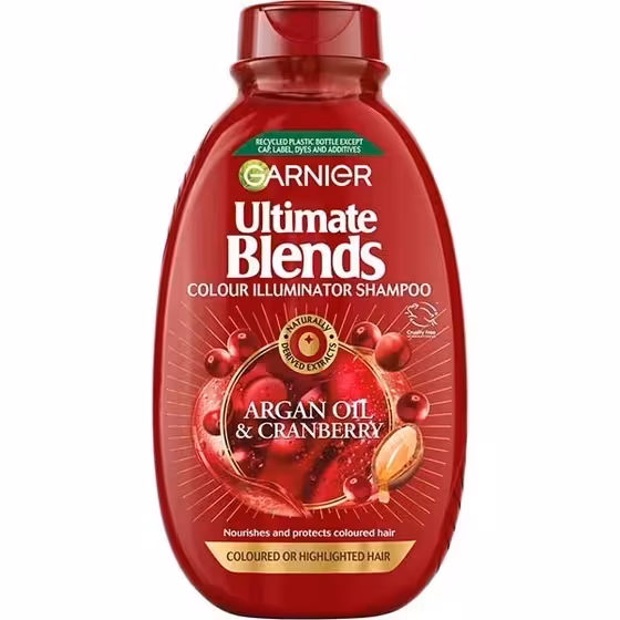 شامپو مو آرگان و کرنبری گارنیر Garnier مدل Utimate Blends حجم 400ml