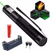 لیزر دستی 303برد بالا با باتری قابل شارژ نور سبز دارای قفل کودک
