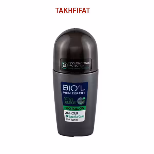 مام رول ضد تعریق مردانه بیول مدل Active Comfort حجم 75 میلی لیتر ( Biol Active Comfort Role On 75 ml )