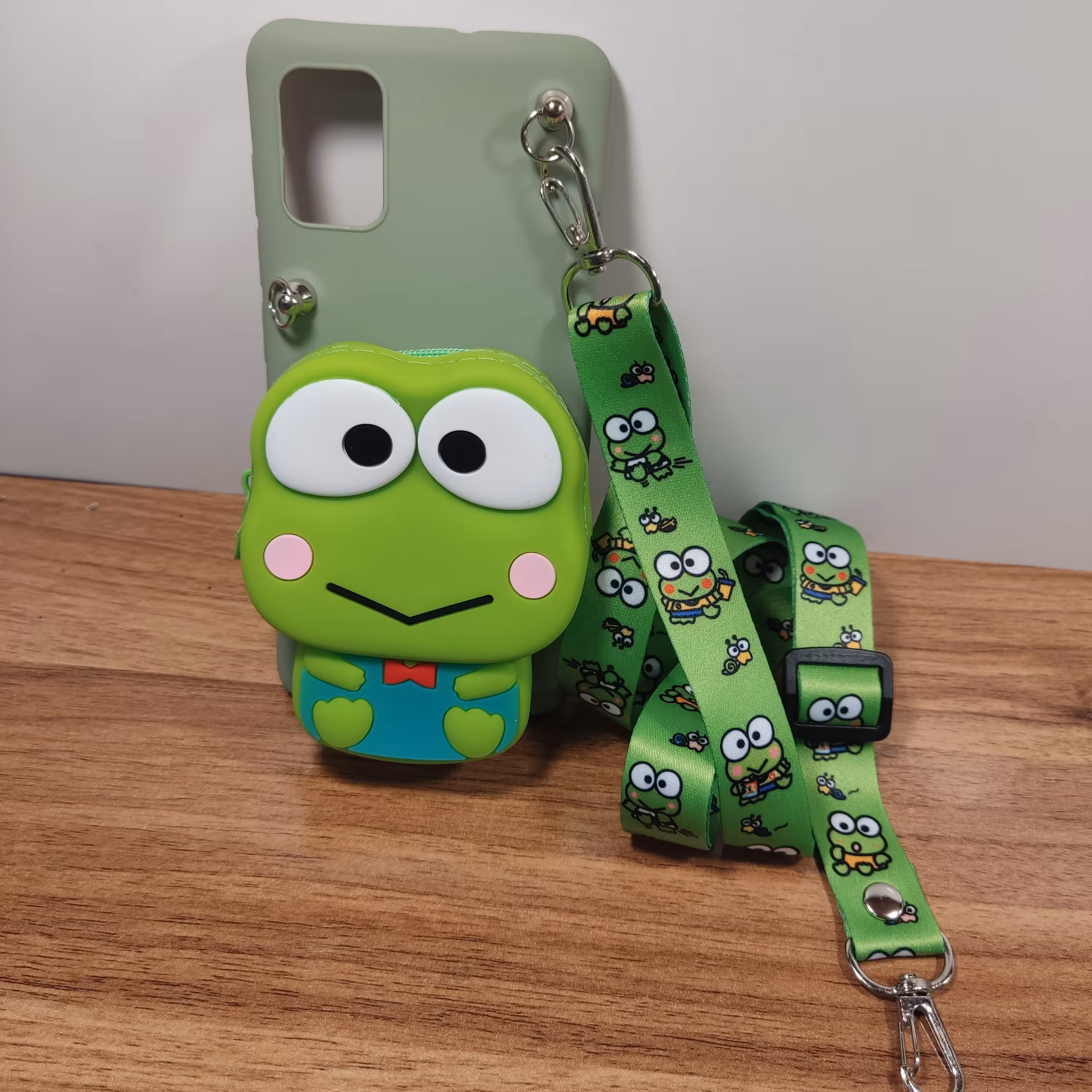 گارد عروسکی سیلیکونی بگ دار قورباغه ای مدل   A51 4g 