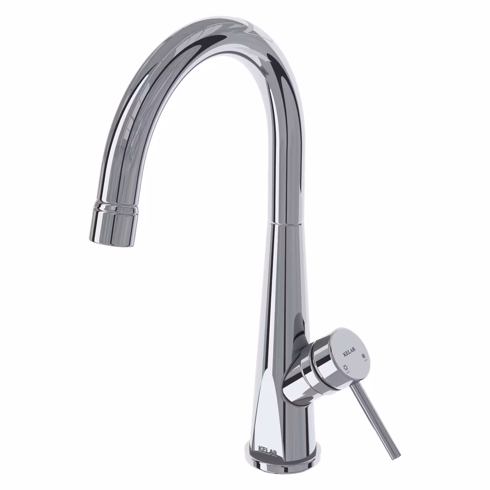 شیر روشویی علم دار کلار مدل رز