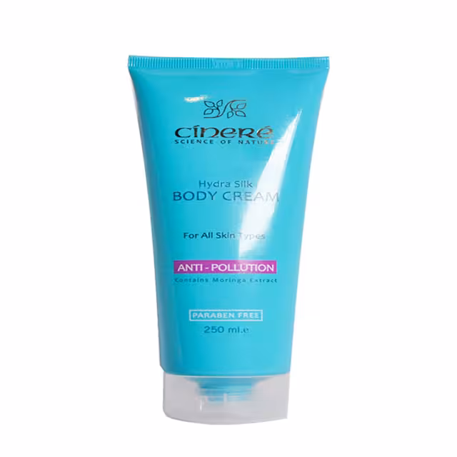 کرم بدن سینره مدل ضد آلودگی هوا حجم 250 میلی لیتری