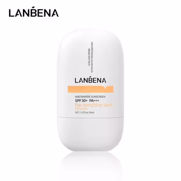 کرم ضد آفتاب نیاسینامید لانبنا    Lanbena Niacinamide Sunscreen SPF 50  PA وارداتی