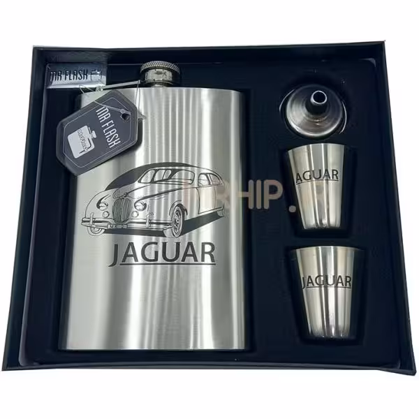 هیپفلاسک (قمقمه جیبی) 2شات مدل جامکده 270cc کد a530433