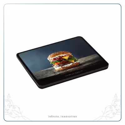 زیر لیوانی ماهوت مدل Hamburger