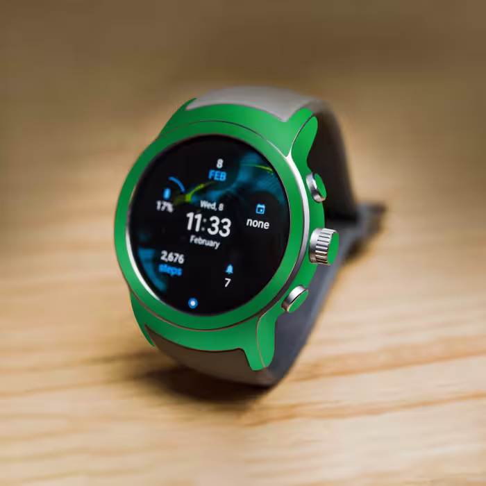 برچسب ماهوت طرح Matte Green مناسب برای ساعت هوشمند ال جی Watch Sport