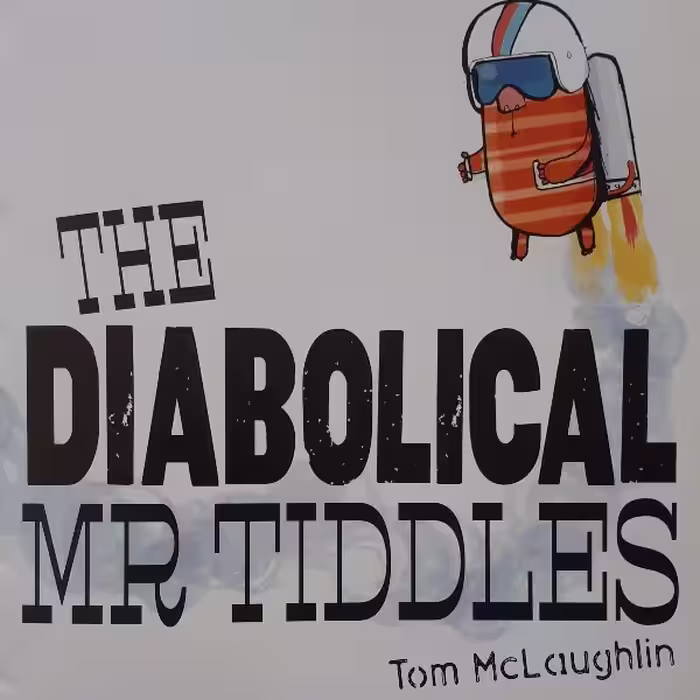 كتاب The Diabolical Mr Tiddles اثر Tom McLaughlin انتشارات Simon and Schuster