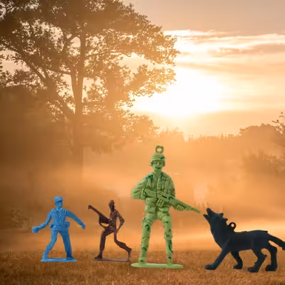 فیگور سرباز مدل SOL 5 بسته 6 عددی