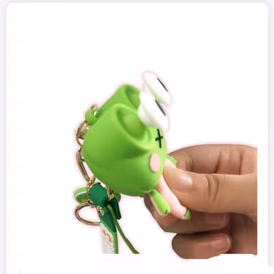 جاکلیدی مدل قورباغه چشم متحرک