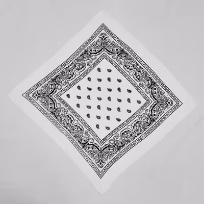 دستمال سر و گردن مدل باندانا بته جقه  01