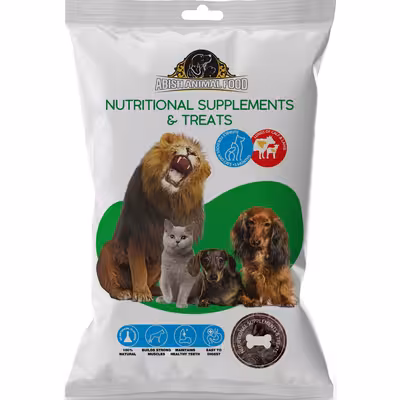 مکمل غذایی و تشویقی سگ و گربه ابیش مدل رشد حداکثری وزن 100 گرم مجموعه 10 عددی