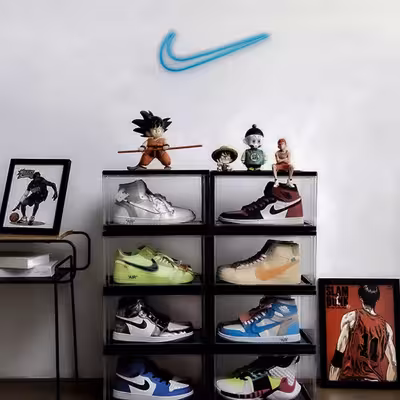 چراغ دیواری نئون دیزاین طرح Nike_TBL