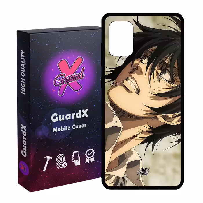 کاور گارد ایکس طرح میکاسا انیمه مدل Glass10546 مناسب برای گوشی موبایل سامسونگ Galaxy A51 4G