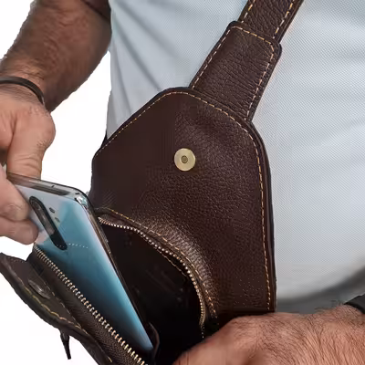 کیف چرمی مدل آریا