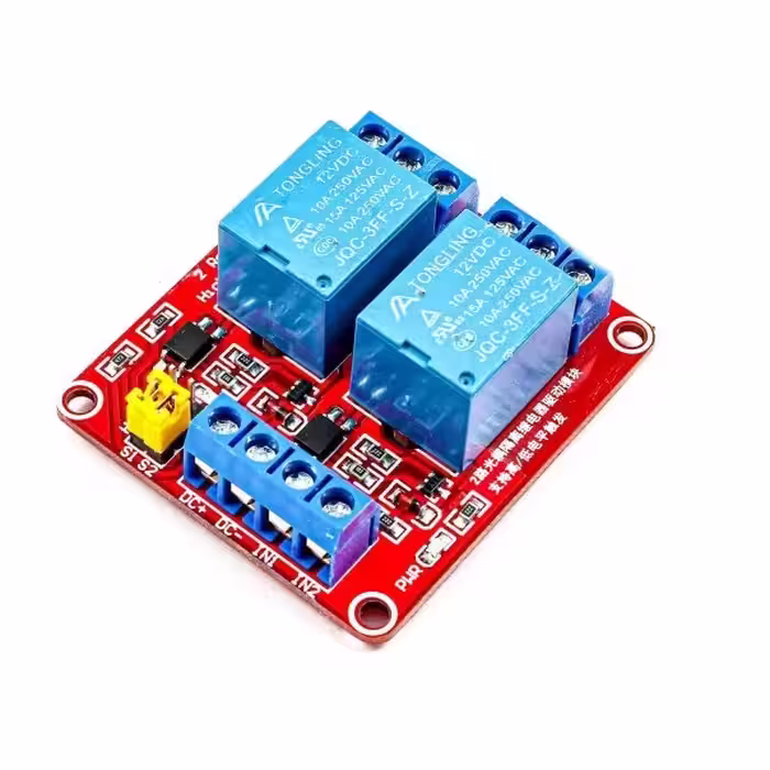 ماژول رله مدل 2R-12V
