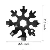 ابزار چندکاره هارمن مدل SNOW FLAKE BLACK 18 IN 1