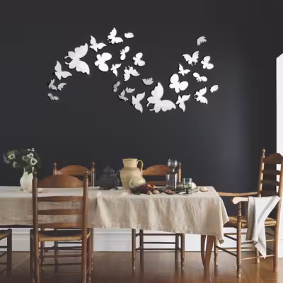 آینه مستر راد مدل پروانه کد B-FLY 14-S14