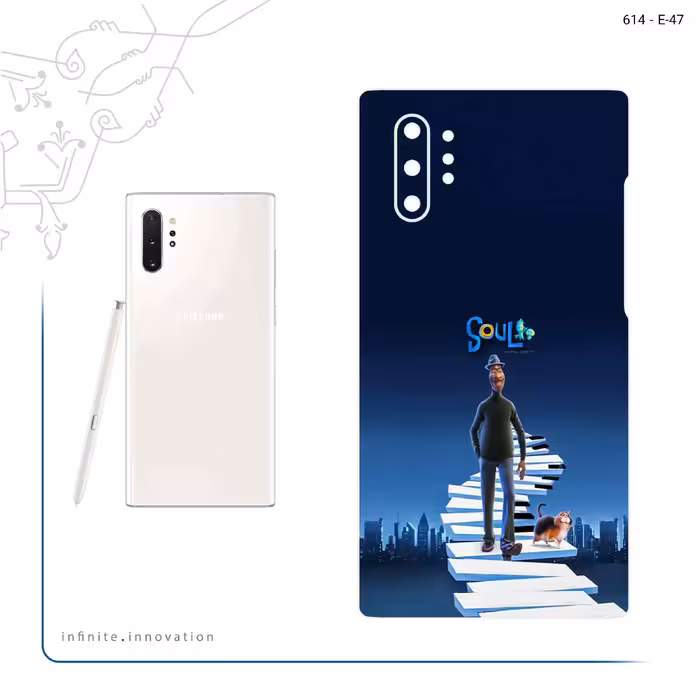 برچسب پوششی ماهوت مدل soul مناسب برای گوشی موبایل سامسونگ Galaxy Note 10 Plus