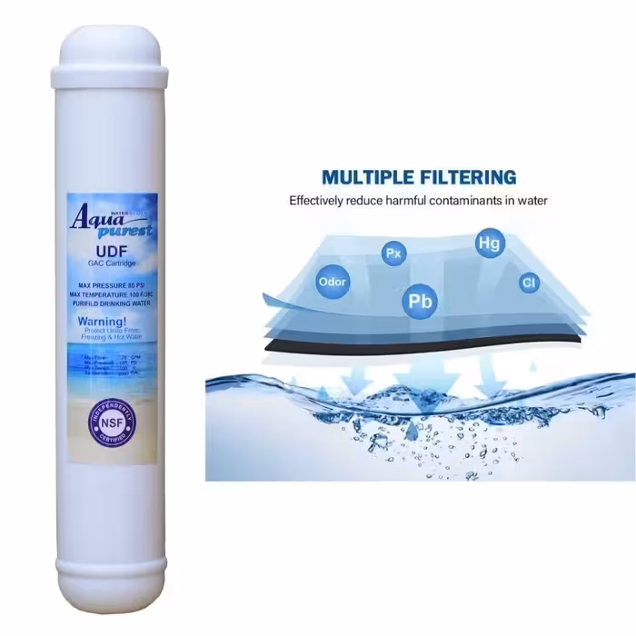 فیلتر تصفیه آب یخچال و فریزر آکوا پیورست مدل SBS 2500G مجموعه 2 عددی