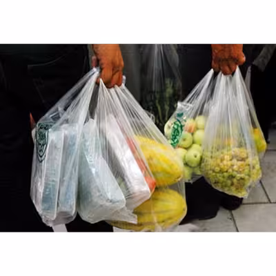 نایلون بسته بندی مدل دسته دار BP-3747 وزن 2 کیلوگرم