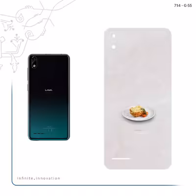 برچسب پوششی ماهوت مدل Lasagne مناسب برای گوشی موبایل لاوا Z51