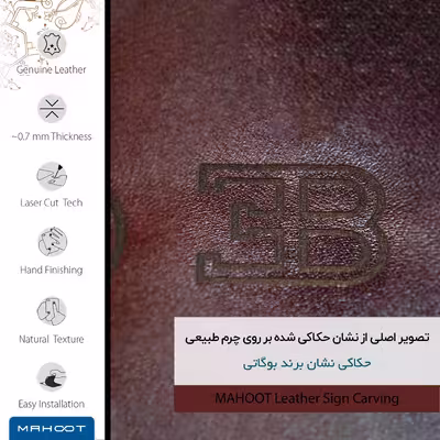 برچسب پوششی ماهوت مدل NL-BGGT مناسب برای گوشی موبایل بلک بری Z30