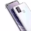کاور مدل ژله ای مناسب برای گوشی موبایل سامسونگ Galaxy A21s به همراه محافظ لنز دوربین