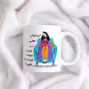 ماگ حس آمیزی طرح لیوان دهنی مدل فرح