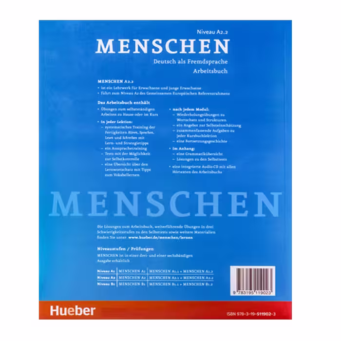 کتاب Menschen A2.2 اثر جمعی از نویسندگان انتشارات سپاهان