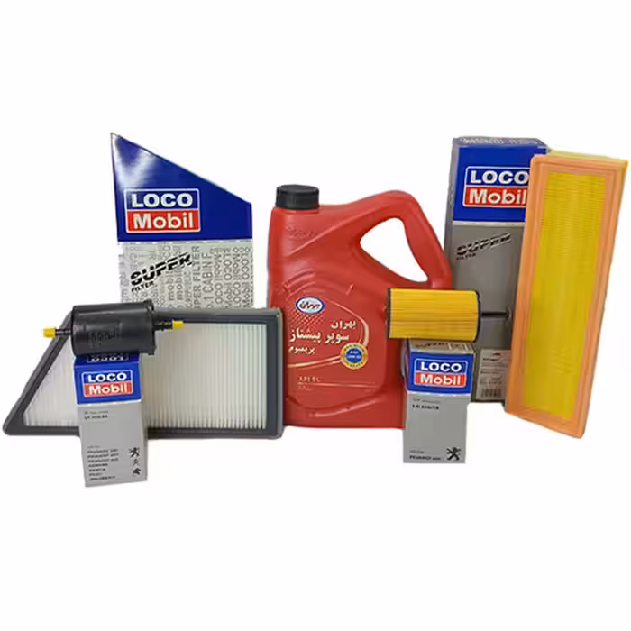 خرید پکیج تعویض روغن پژو 206 تیپ 2 بهران با صافی بنزین قبل از 85 (استاندارد) | اتوموبی