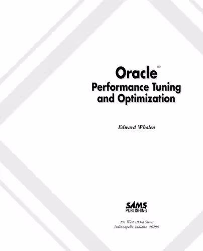 خرید و دانلود نسخه کامل کتاب Oracle Performance Tuning
